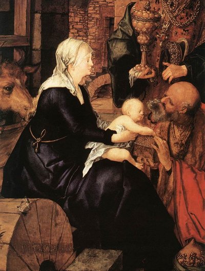 La adoración de los Magos de Albrecht Dürer